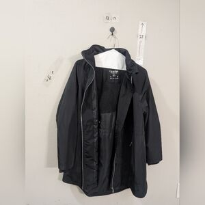 Calvin Klein Performance Black Raincoat Outerwear